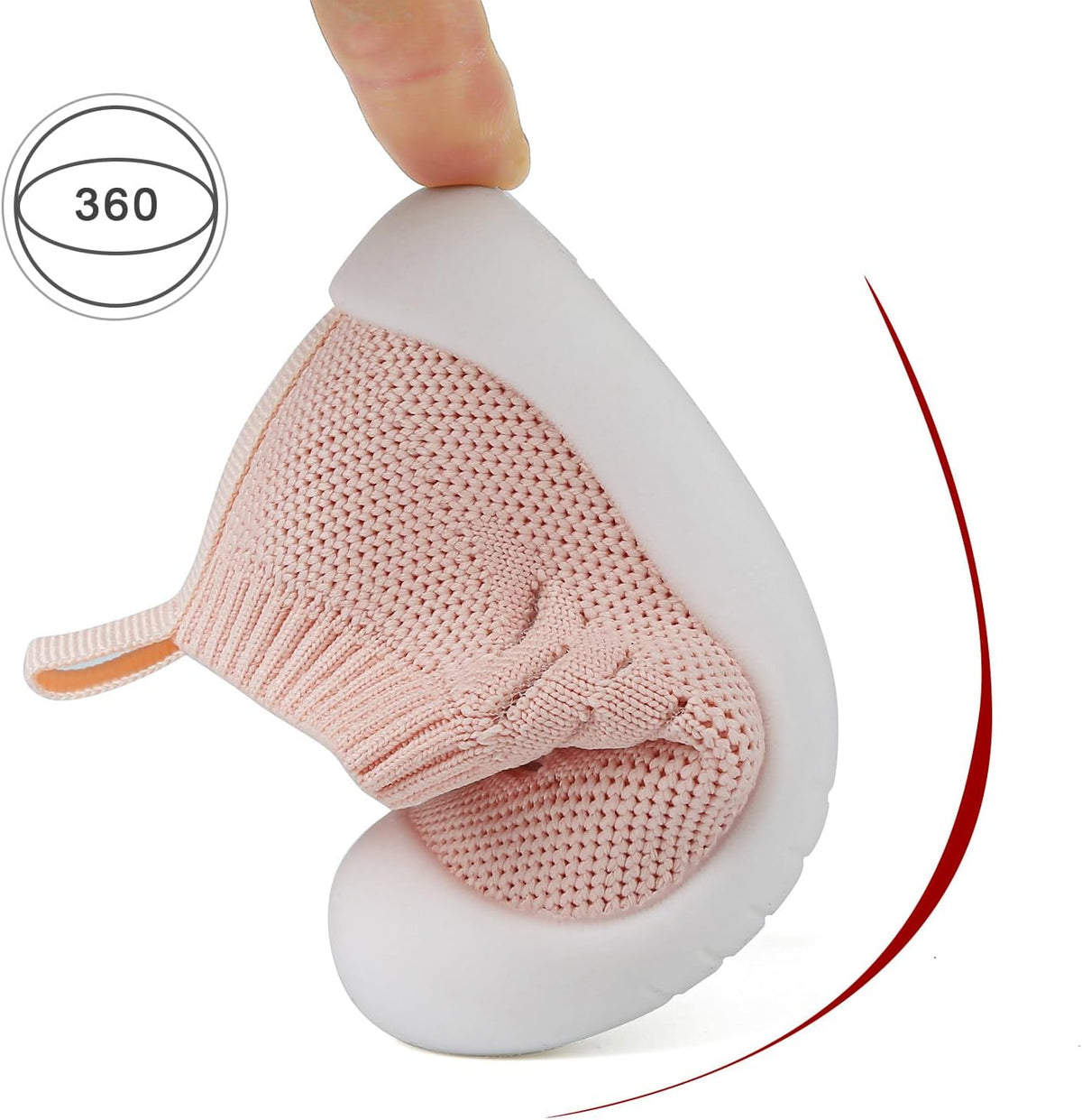 Baby First Walking Shoes Toddler Infant Boys Girls Baby Sneakers Breathable Non-Slip Indoor Floor Baby Sock Slipper