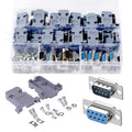 DB9 20 Sets Solder Connector 9PIN RS232 Terminal Adapter