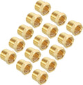 Pack of 15, 3/8" NPT Male to 1/4" NPT FeMale Solid Brass Hex Bushing