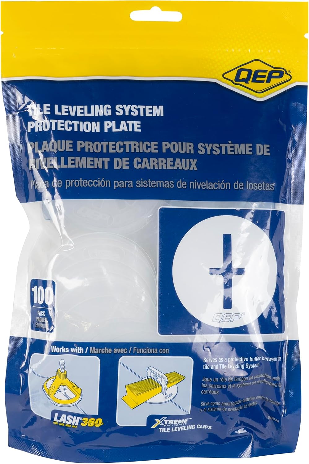 Tile Leveling System Protection Plate - 100 pcs.