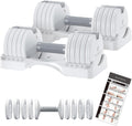 Pure Series Adjustable Dumbbell - 12.5/25/27.5/50/55/75lb - ONE UNIT OR PAIR(check QTY before purchase) - 5-in-1/