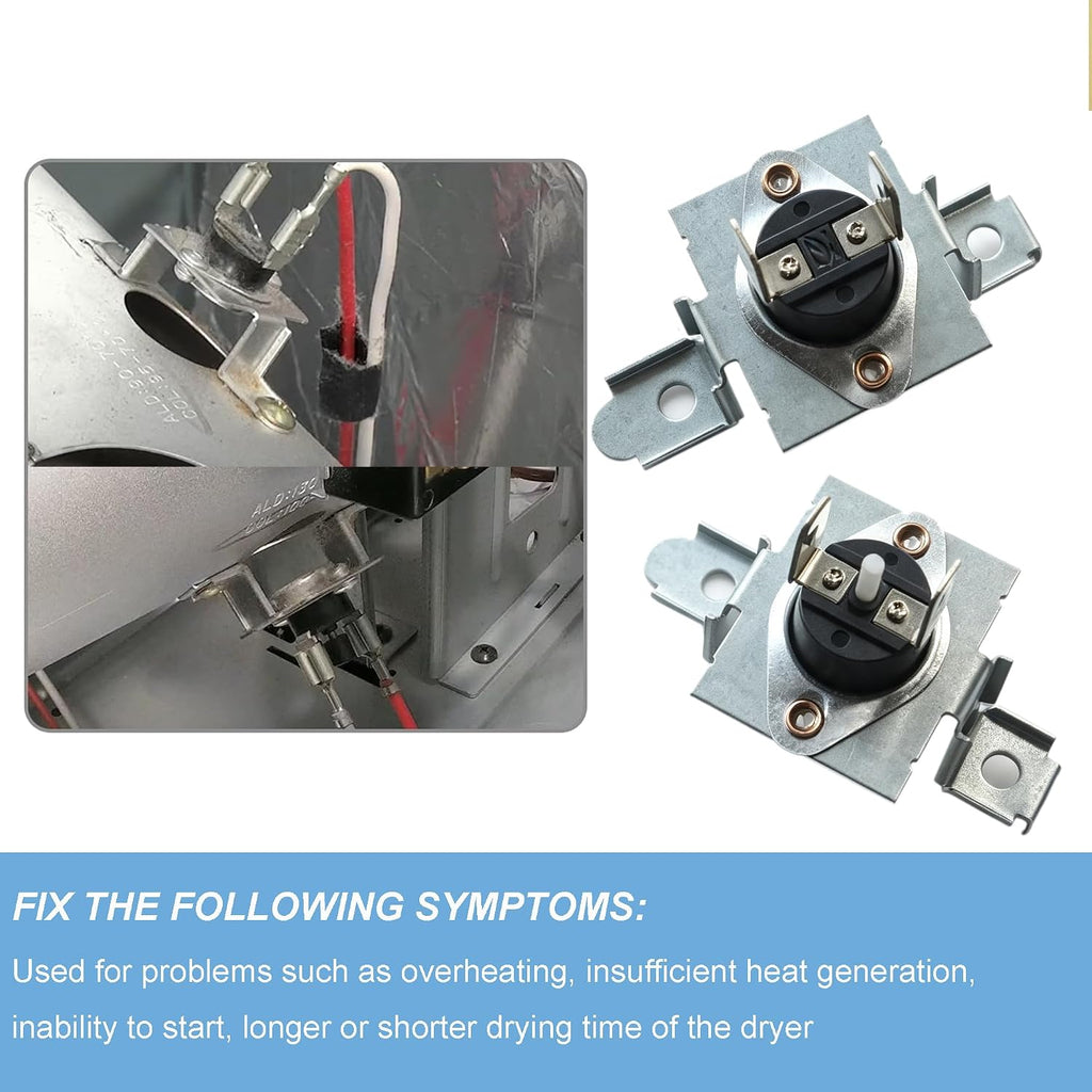 AP4445168 Dryer Thermistor and Thermostat Kit Replacement for LG Dryer