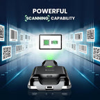 Bluetooth 1D 2D QR Back Clip Phone Barcode Scanner Wireless