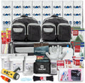 2 & 4 Person 72 Hour Survival Kit | Bug Out Bag with Food, Water, First Aid, Emergency Shelter, Survival Gear