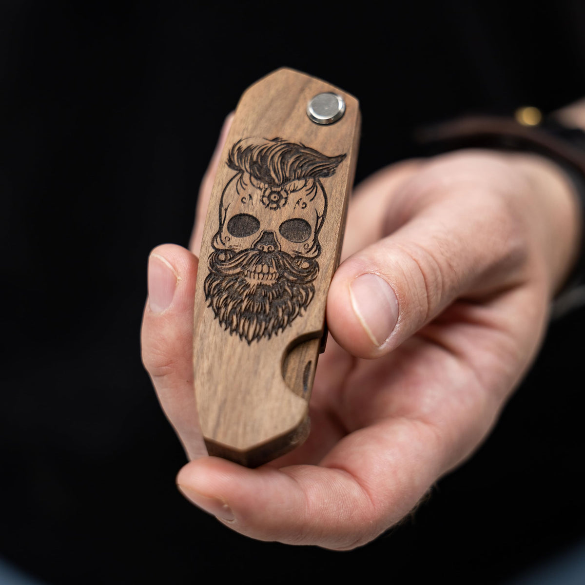 Beard Comb Gifts for Him (Skull)