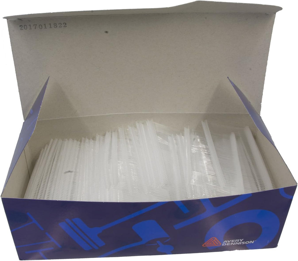 Dennison 08939 2" Fine Fabric Tagging Gun Fasteners Box of 5000