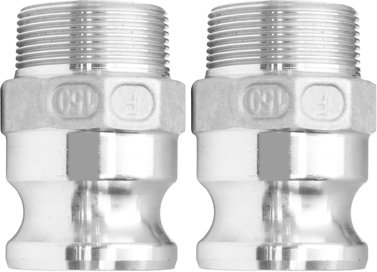 1.5 Inch Aluminum Camlock Type F150, 2 Pack
