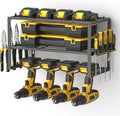 Power Tool Organizer- Power Drill Tool Holder- Heavy Duty Tool Shelf & 1 Pack 3 Layers Tool Rack Cordless Drill