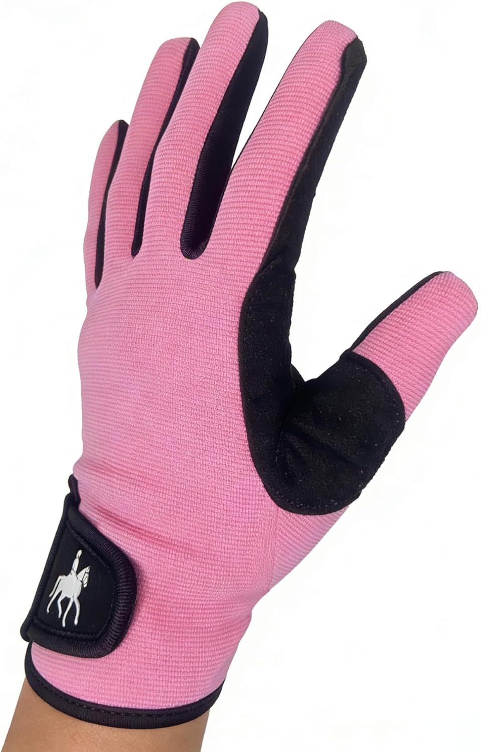 Horse Riding Gloves Equestrian for Women, Mesh Breathable