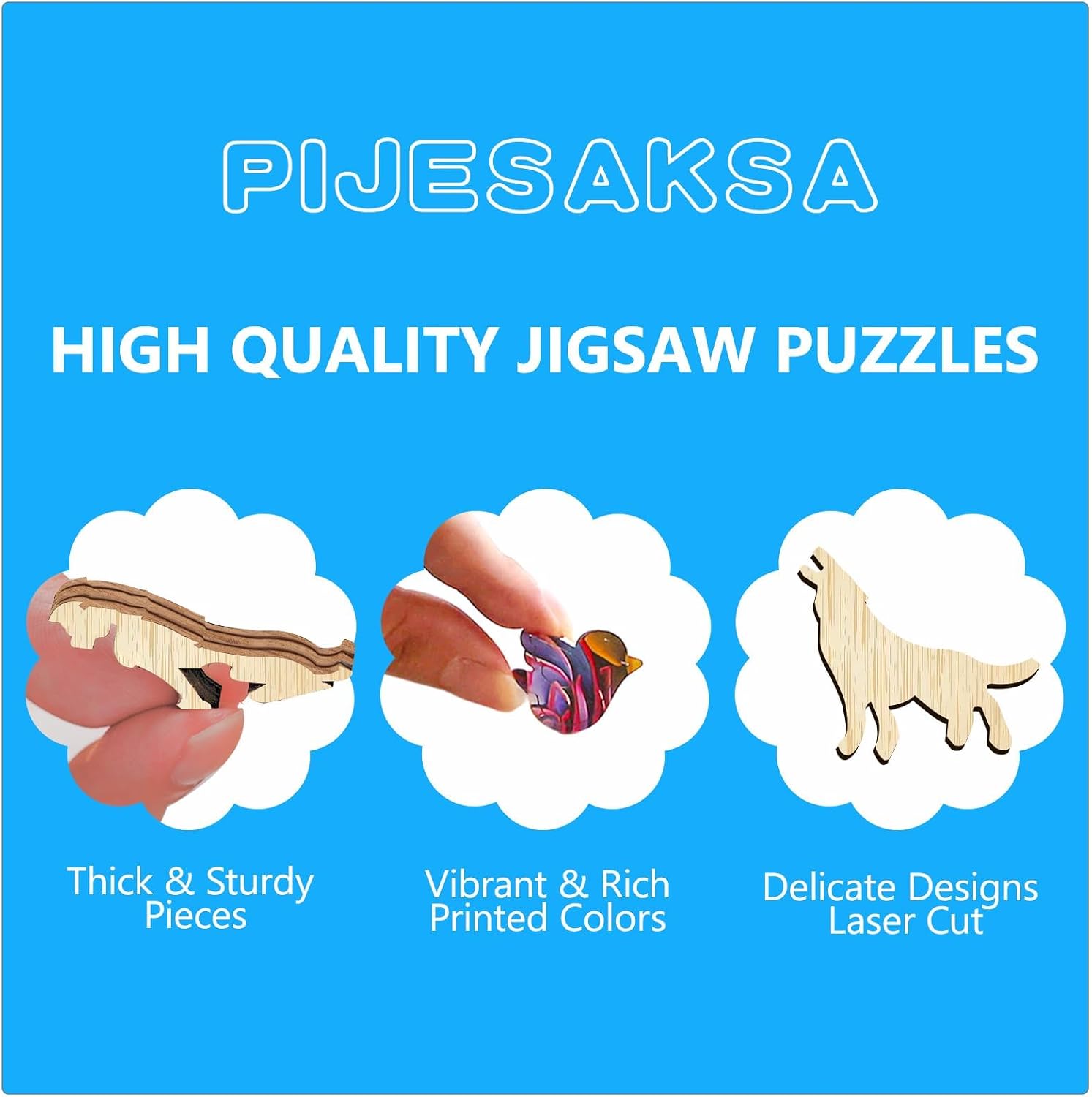 Wooden Puzzles for Adults, Motorcycle Granny Wooden Jigsaw Puzzle for Adults, Cool Wood Puzzles Adult, Unique Shape