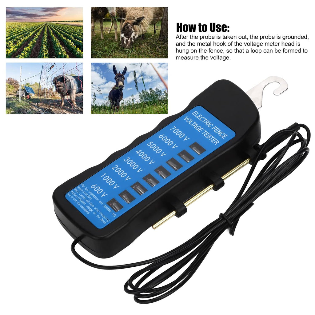 7000V Electric Fence Tester