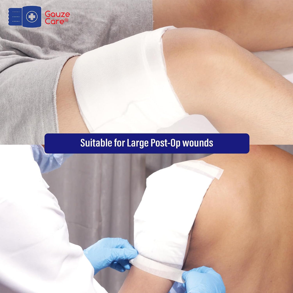 GauzeCare Sterile Abdominal Pads 5x9 inch 20-Pack | Extra Absorbent & Thick, Individually Packed Combine Pads with
