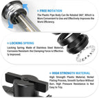 TAILONZ 1/2"ODx1/4"NPT Push-to-Connect Fitting Ball Control Valve 1Pcs