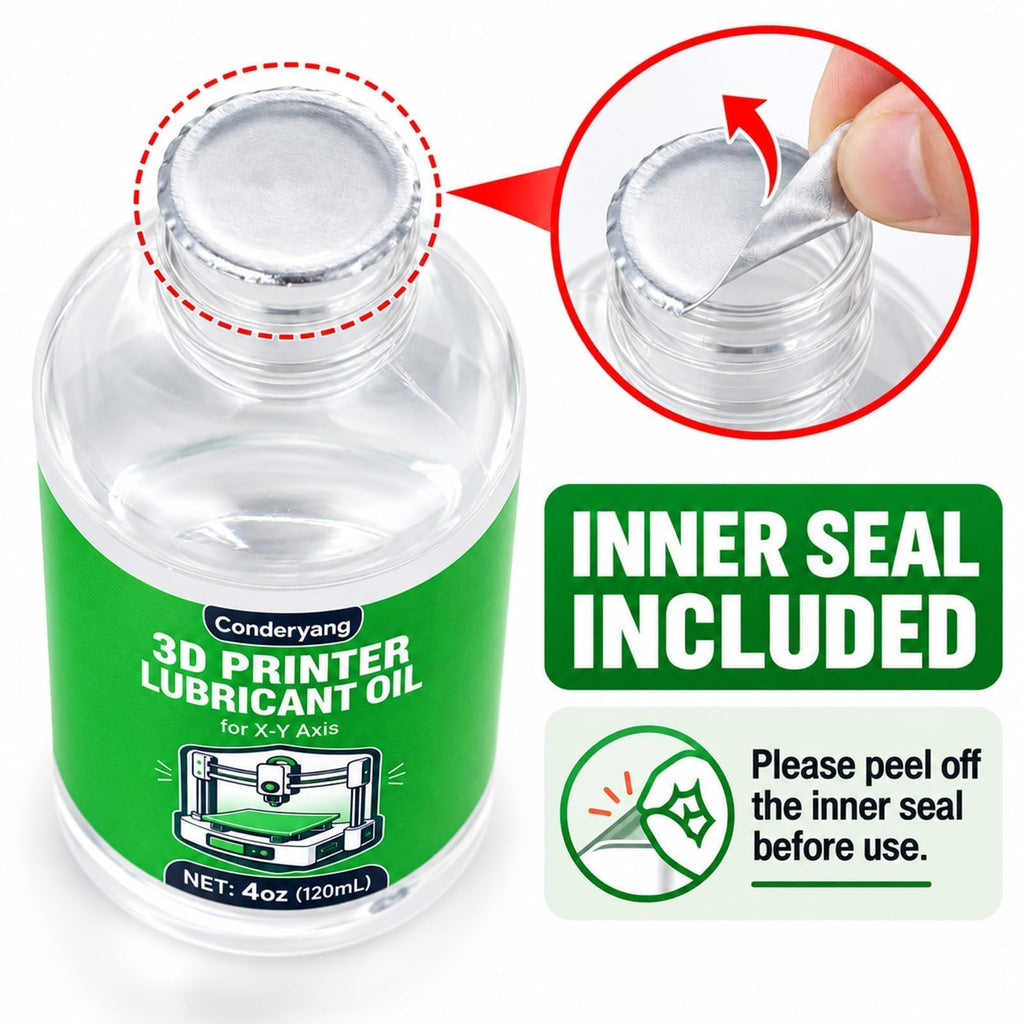120ml 3D Printer Lubricating Oil for Linear Rails and Bearings