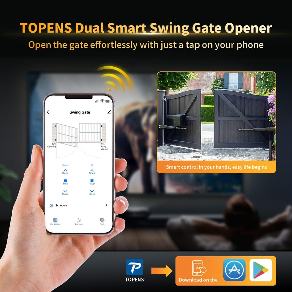 XD852 Smart Dual Swing Gate Opener Heavy Duty