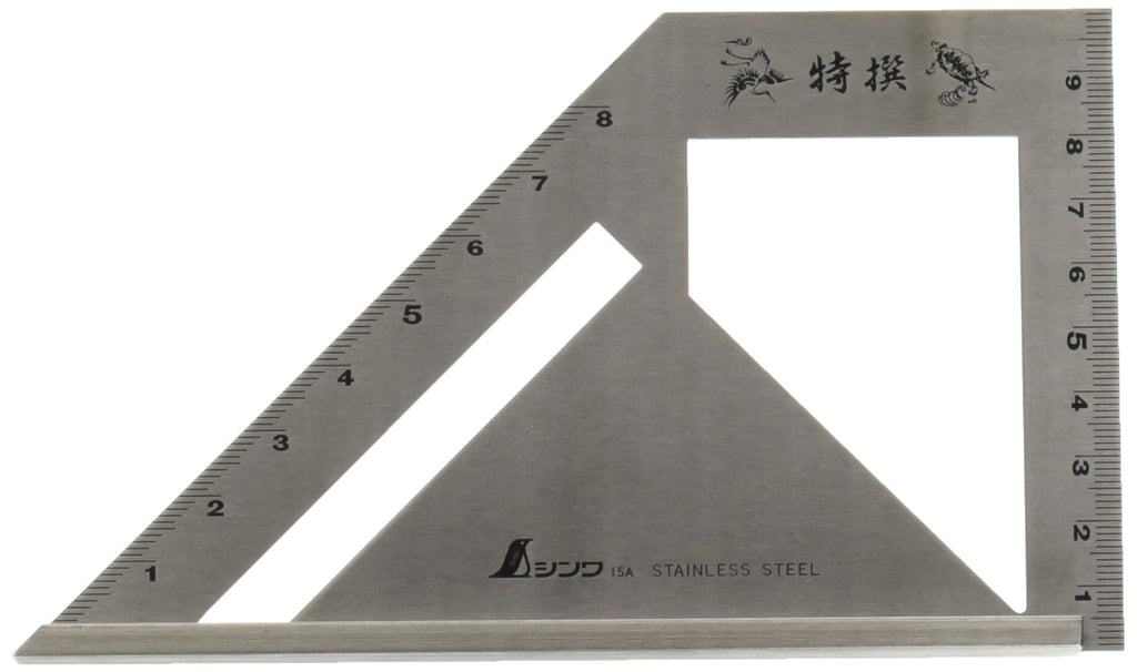Shinwa Sokutei ANGLE SCRIBING SQUARE (62081) (Japan Import)