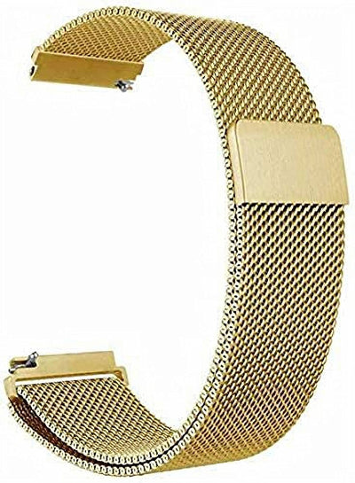 Magnetic Metal Watch Band Mesh Quick Release General Strap Stainless Steel Replacement Adjustable Wristband for Women