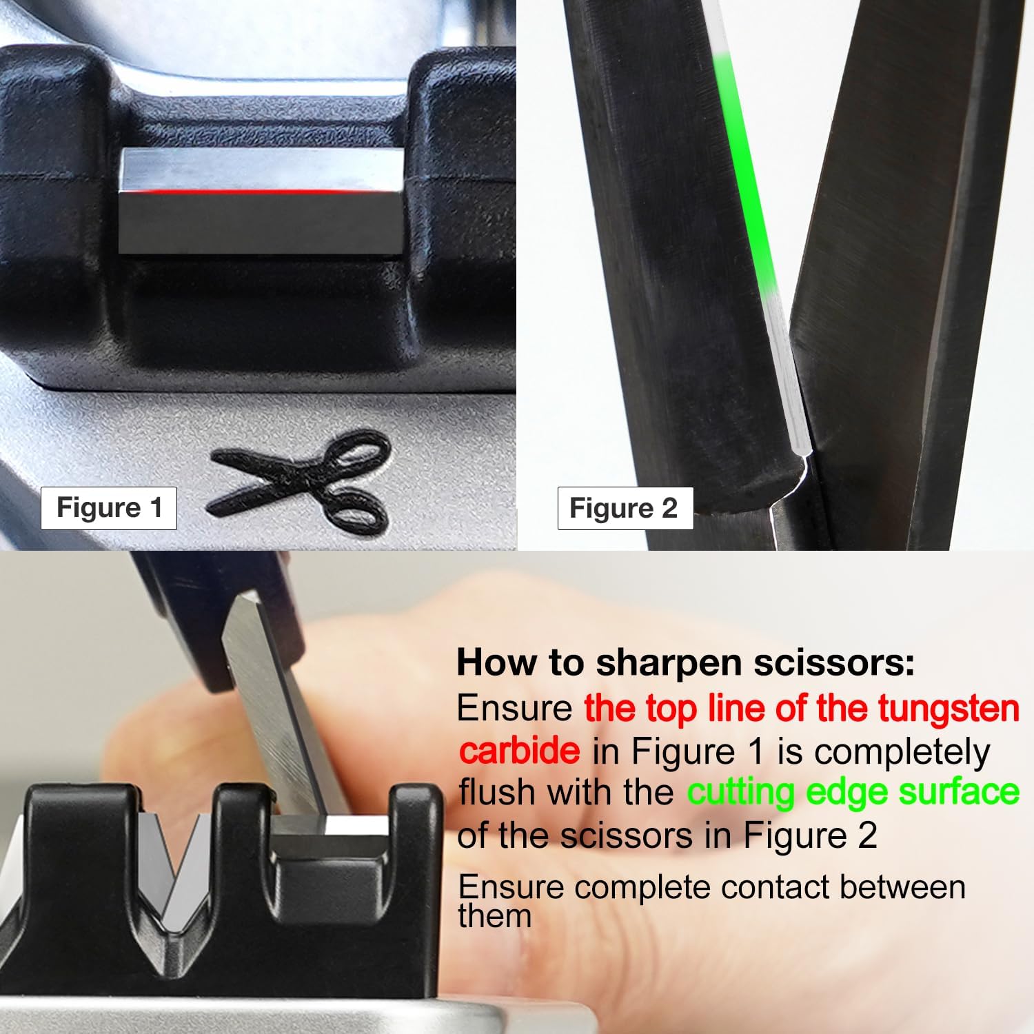 191H Knife Scissors Sharpener | Repairs, Restores & Sharpens Straight, Serrated & Kitchen Knives – Versatile