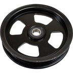 Rareelectrical Flat Idler Pulley Fits Toro Zero Turn 74930