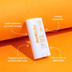 baby Mineral Sunscreen Stick SPF 30, 0.64 Oz, Vegan & Water Resistant