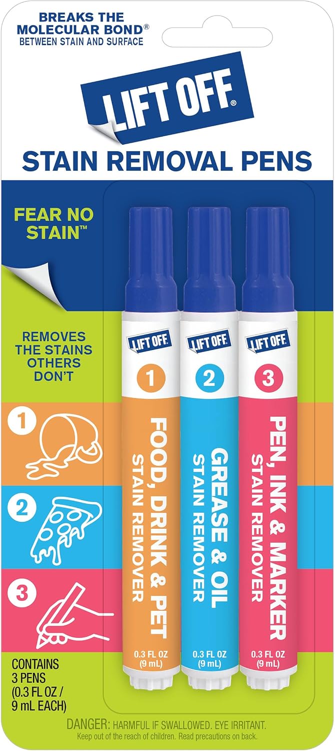 Lift Off Stain Removal Pens, 3 Count, 42103