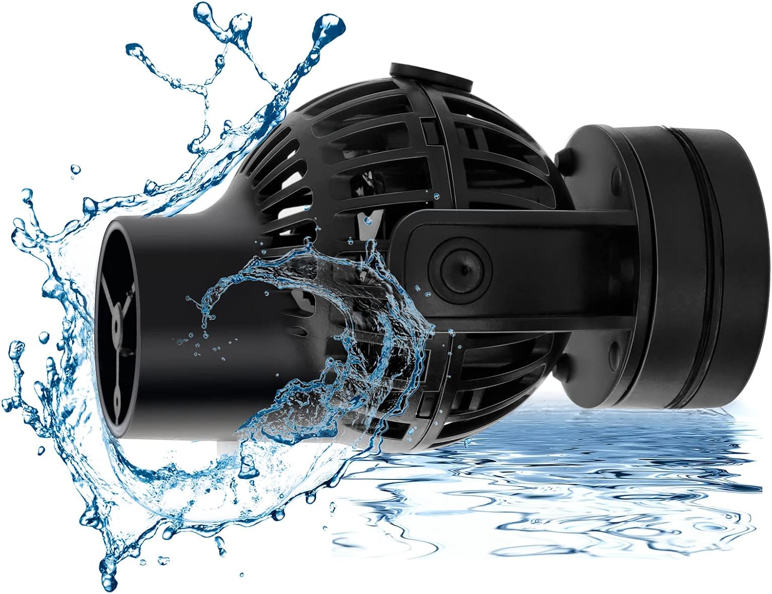 Aquarium Wave Maker Circulation Pump, 1320 GPH Ultra-silence Fish Tank Powerhead with Strong Magnet Suction Base for