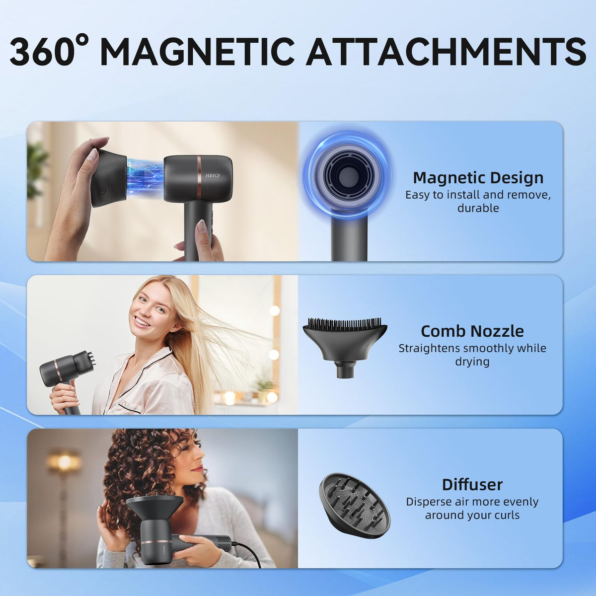 Negative Ionic Care Hair Dryer,High Speed Blow Dryer