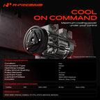 A-Premium AC Compressor Compatible with Cadillac SRX 3.6L 2004-2009