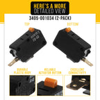Microwave Door Switch for Samsung ME11CB751012AA