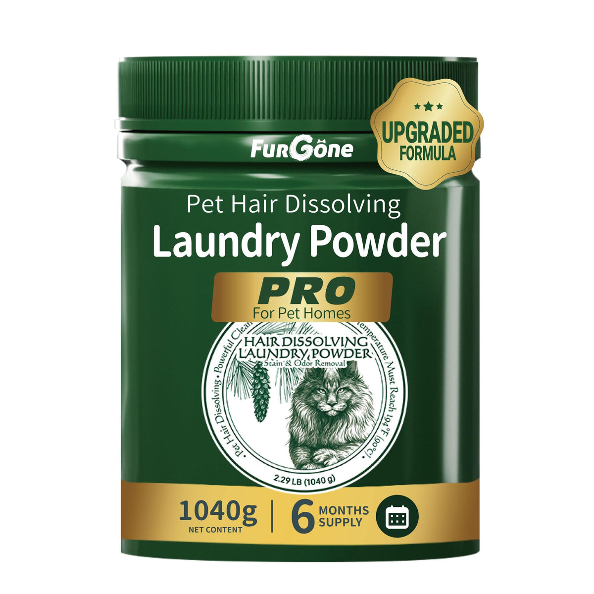 Laundry Powder Pro for Pet Homes, Upgraded Formula