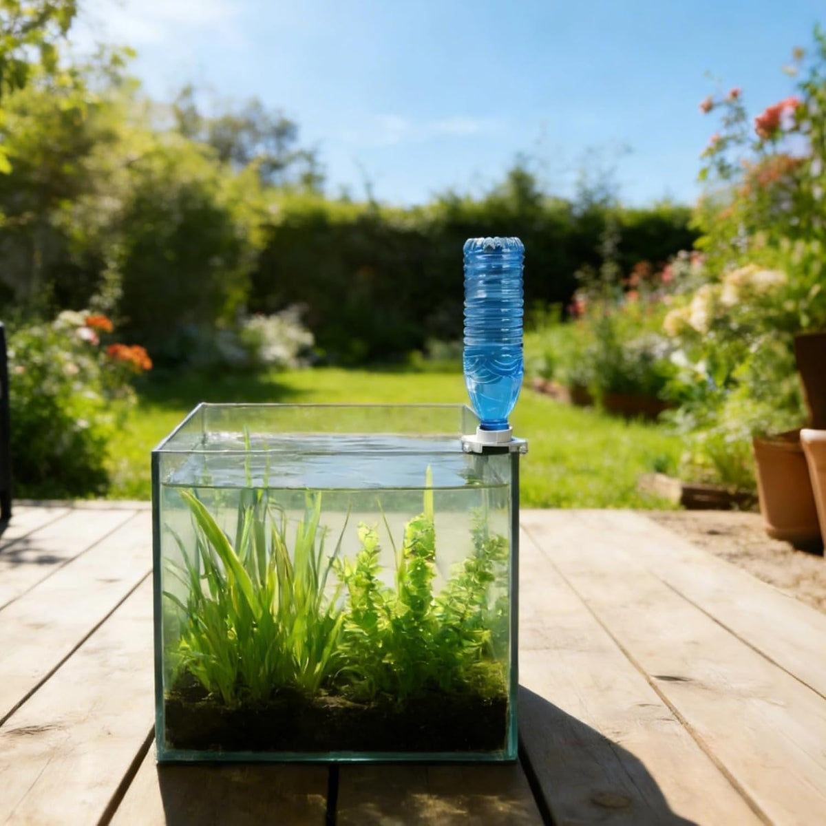 Pc Auto Top Off System Aquarium, Automatic Water Filler, Easy Install, Adjustable Water Level, No Wiring for Quiet