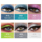 12 Color Gel Eyeliner Pencils Waterproof Long Wear With Sharpener