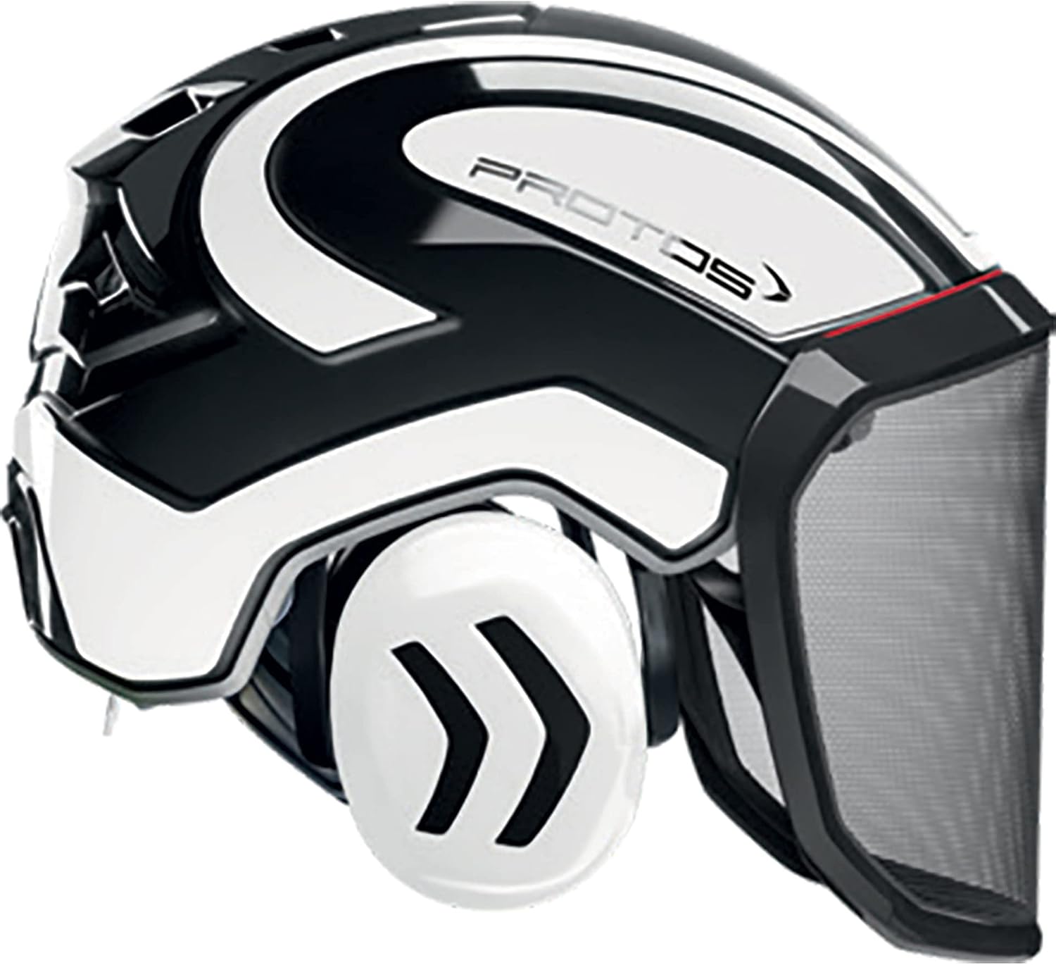 Protos Integral Arborist Helmet - White & Black