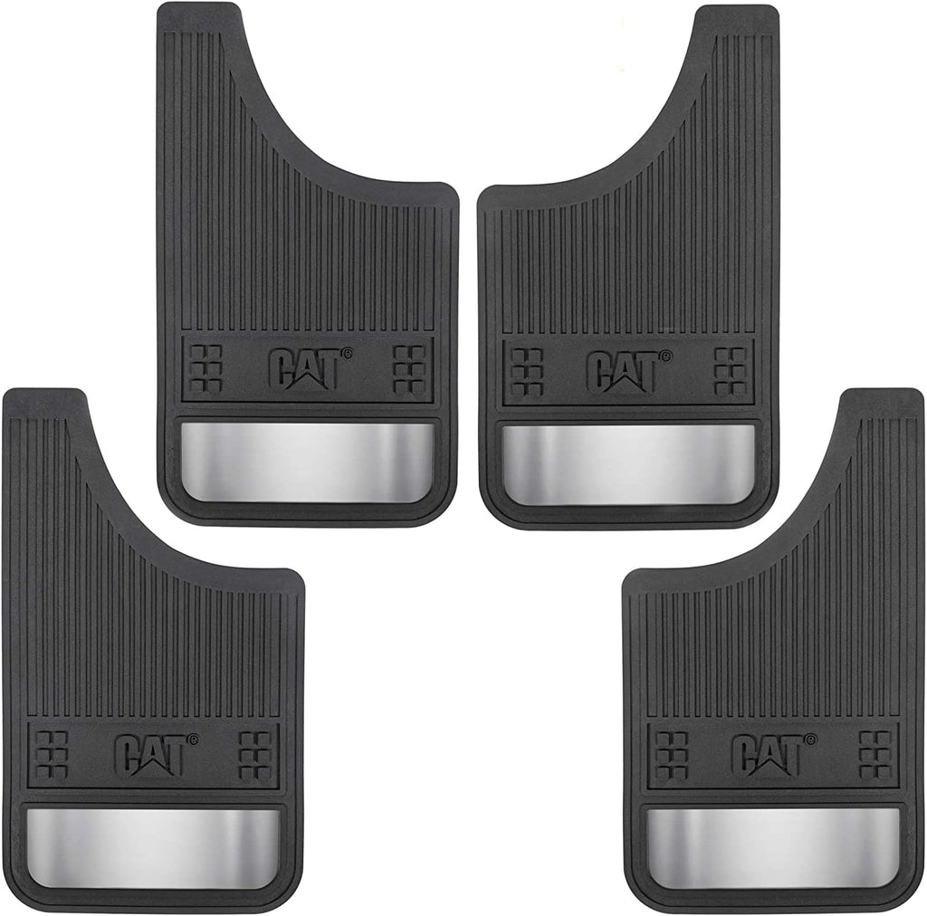 erpillar Heavy Duty Splash Guards Pro Mud Flaps Fenders - Ultra Tough Dirt/Slush Protection with Night Reflectors