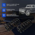 3" Front 4" Rear Drop Lowering Kit Fit for 1960-1972 Chevy C10, Fit for GMC C15 Coil Spring Drop Lowering Kit