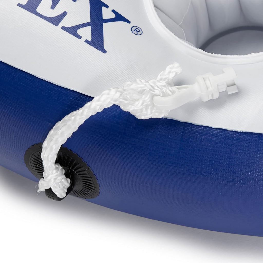 56822EP Mega Chill Inflatable Cooler: Removable Ice Chest – 5 Built-in Cup Holders – 2 Durable Handles – Easy-to-Use