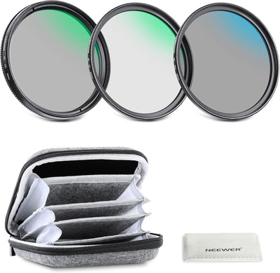 95mm UV CPL ND Lens Filter Kit with Hard Shell Storage Case, Multicoated Optical Glass & Aluminum Alloy Frame, UV +