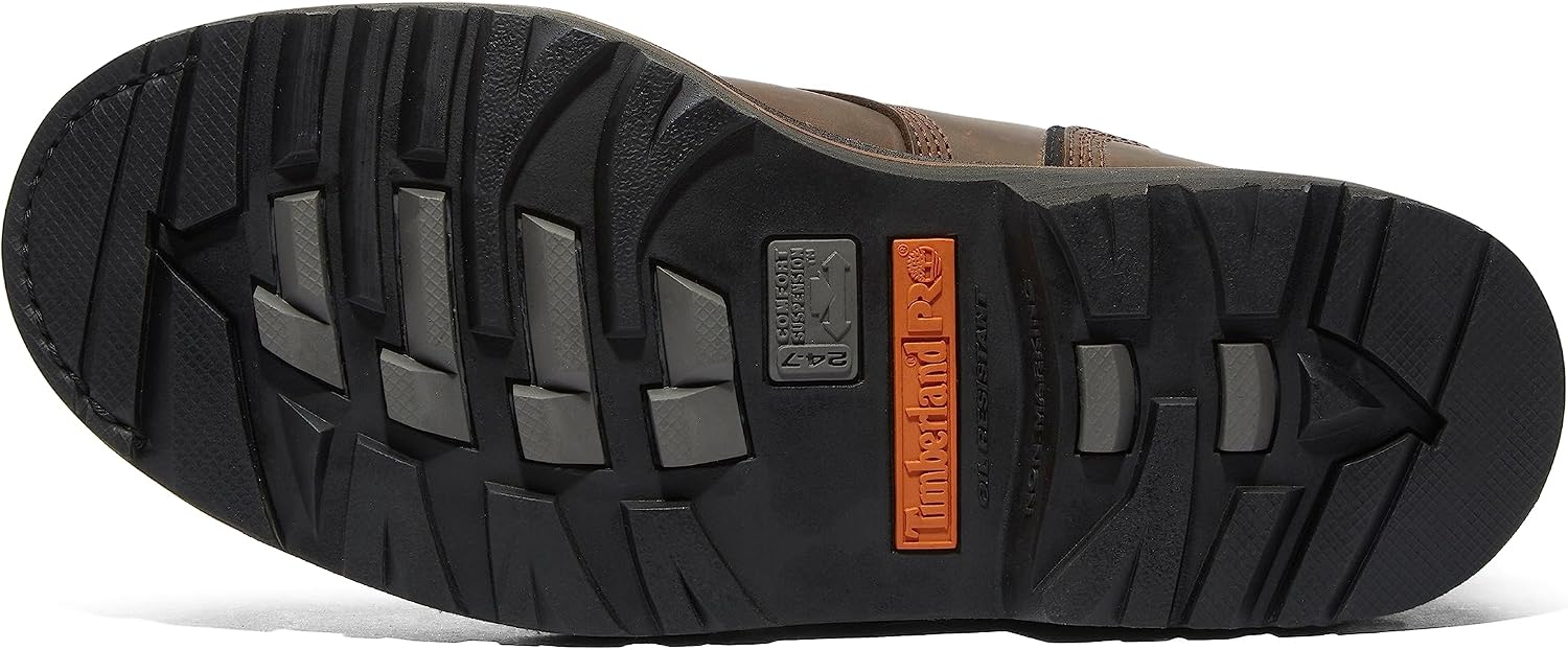 Men's Pit Boss 6 Inch Steel Safety Toe Industrial Work Boot