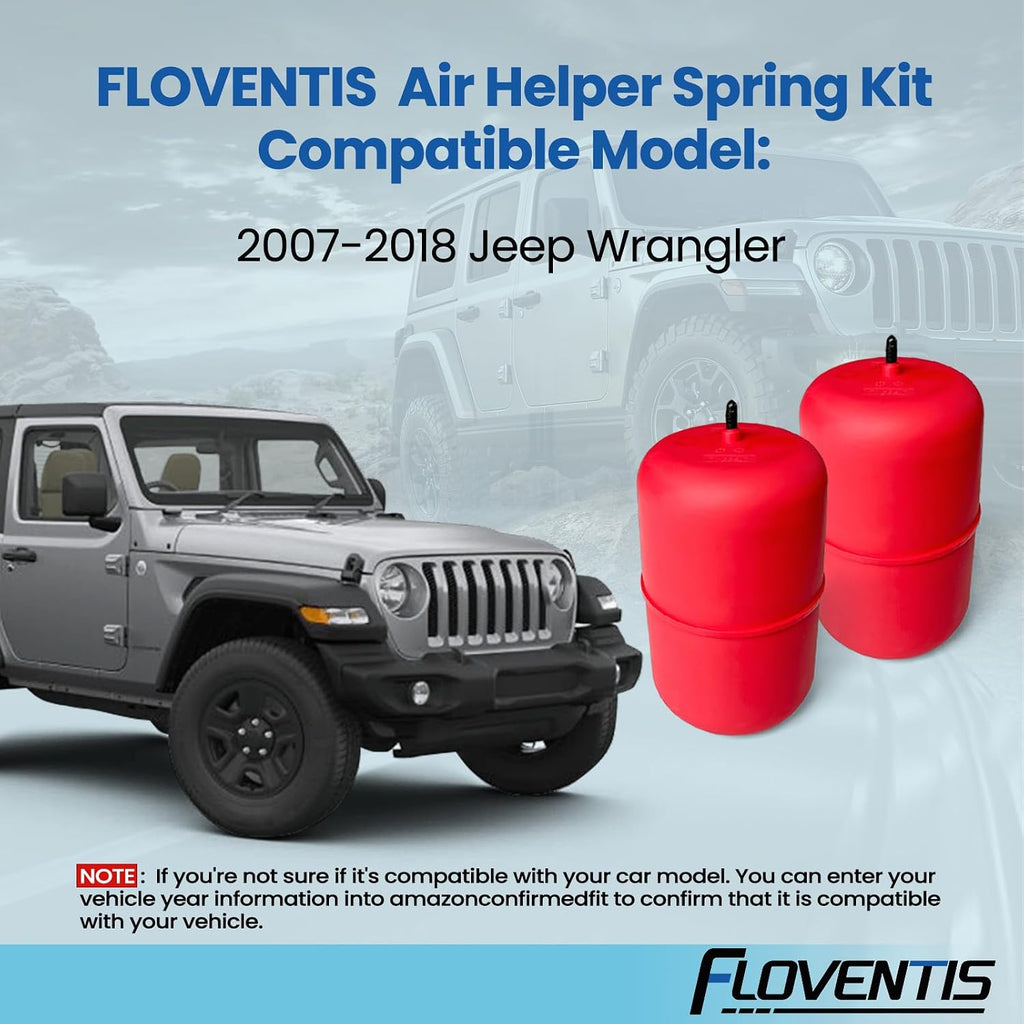 2Pcs Air Suspension Kit for Jeep Wrangler 7X60817