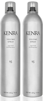 Professional Volume Spray 25 50% | Super Hold Finishing & Styling Hairspray | Flake-free & Fast-drying | Wind &