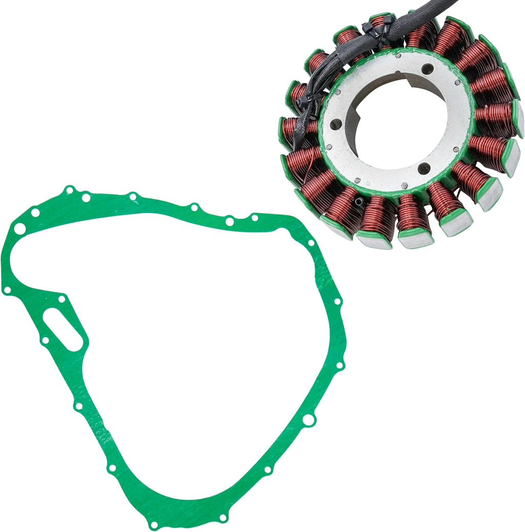 Caltric Stator and Gasket Compatible With Suzuki 750 Lta750Xz Lta-750Xz King Quad 2008-2017