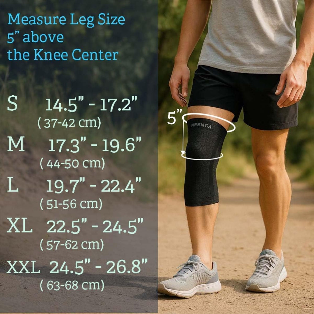 Knee Compression Sleeve – Knee Brace for Women Men, Knee Pain Joint Pain Relief, Swelling, Inflammation, Circulation
