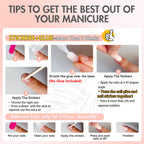 Nude Press on Nails Long Medium Square, Natural Nude Fake Nails Medium Coffin, Glossy Sheer Color Acrylic Nails Press