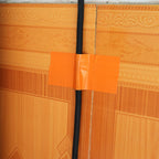 1Pack 3inch Duct Tape Heavy Duty Waterproof Orange 9Mil 20Yds