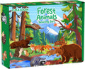 Sewing Kit for Kids, 8 Pcs Jungle Crafts Sewing Kit, Ages 5-8-12