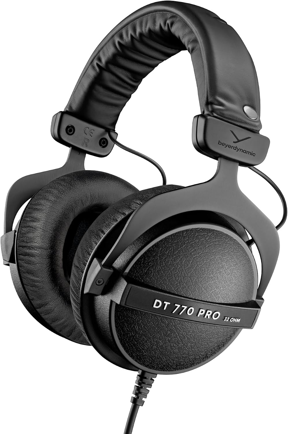 DT 770 PRO, 32 Ohm, Closed Back, Over Ear, Wired Professional Studio Headphones, Mobile Recording, Monitor, Podcast