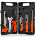Field Dressing Kit, for Hunters and Fishermen, Portable Game Processing Kit in a Durable Case, 7-Piece
