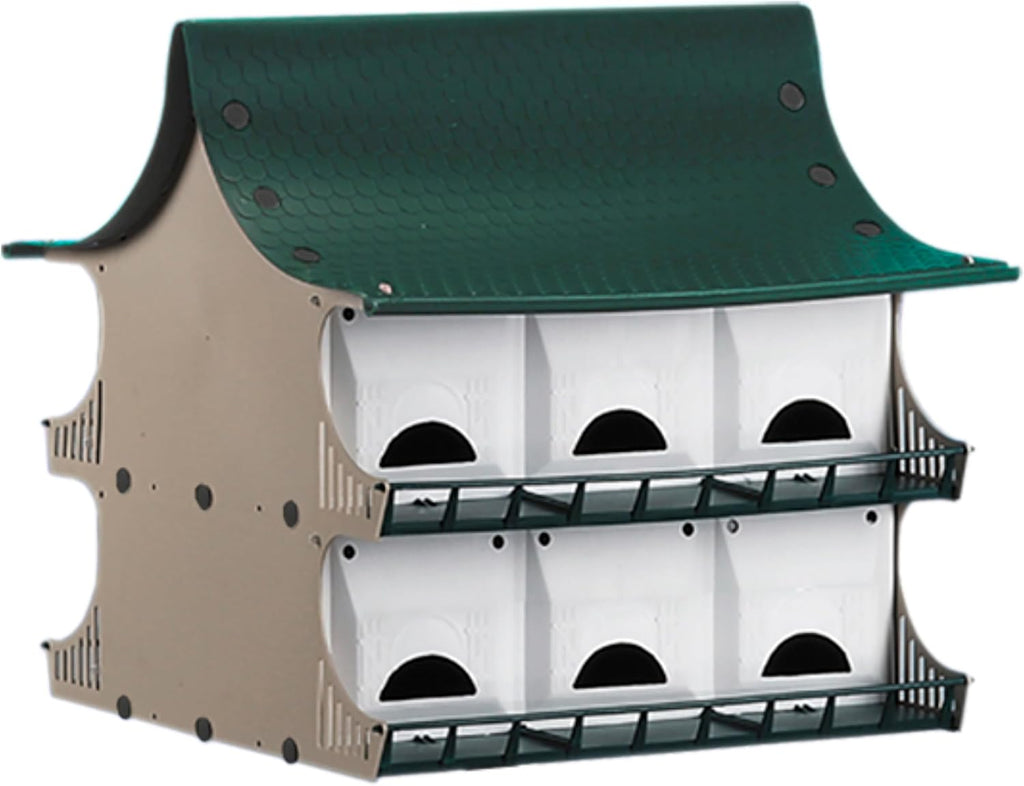 S&K Purple Martin House, 12-Room Birdhouse for Backyard Birding
