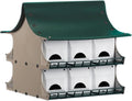 S&K Purple Martin House, 12-Room Birdhouse for Backyard Birding