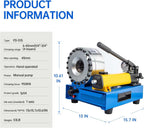 Hydraulic Hose Crimper with 8 Sets Dies